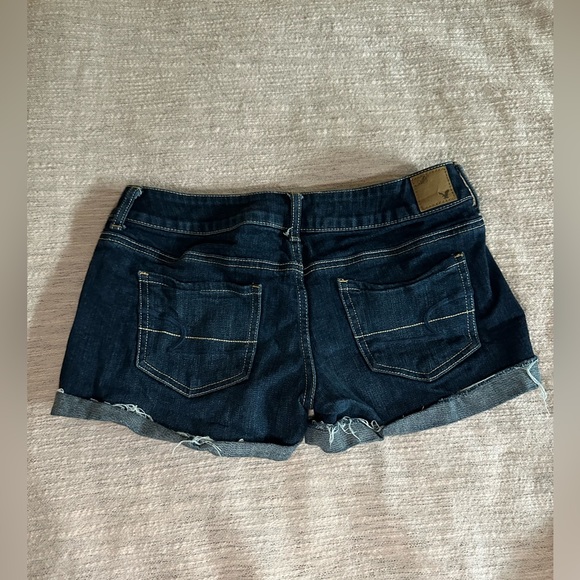 American Eagle Dark Stretch Shorts - Picture 2 of 7